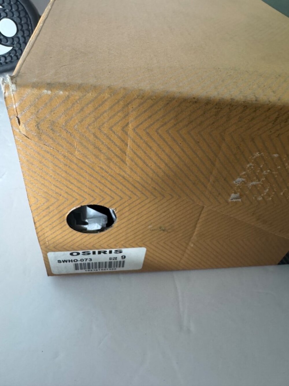Osiris Serve Abel Y2K Skate Sneaker Tattoo Skull Pistol Black White US 9 EU 42 - Picture 11 of 11